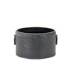 Melrose Round Distressed Metal Planter (Set of 2) - 3 of 3