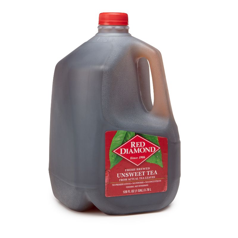 Red Diamond All Natural Unsweet Tea - 128 fl oz, 2 of 4
