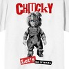 Chucky Let's Be Friends Crew Neck Short Sleeve Men's White T-shirt - 2 of 3