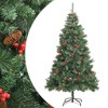 vidaXL Artificial Hinged Christmas Tree Green - 2 of 4