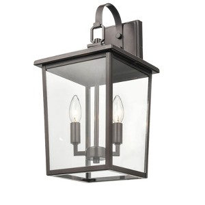 Millennium Lighting Fetterton 2 - Light Wall Light in  Powder Coated Bronze - 1 of 2