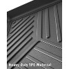Floor Mats for Honda HRV, Heavy Duty Anti Skid All Weather TPE Floor Liners Fit for 2016-2022 Honda HRV Crew Cab - 3 of 4