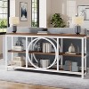 Tribesigns 70.9 inches 3-Tier Extra Long Console Table - 4 of 4