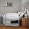 SnuzPod4 Bedside Sleeper Bassinet - Dove Grey - 3 of 4