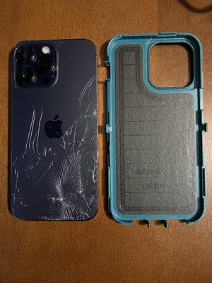 OtterBox iPhone 14 Pro Max Defender Series Case RT Edge BLACK.