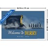 Trends International IT: Welcome to Derry (2025) - Pennywise Wagon Framed Wall Poster Prints - 3 of 4