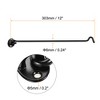 Unique Bargains 201 Stainless Steel Cabin Eye Latch Gate Door Swivel Hook with Mounting Screws 4 Pcs - 3 of 4