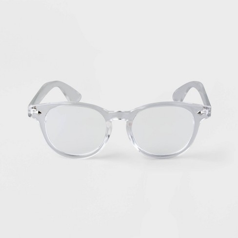 Clear Round Frame Blue Light Glasses