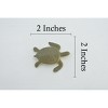 Collectible Wildlife Gifts | Sea Turtle, Hatchling, Plastic Design, Realistic, Reptile, Educational, Model,  Toy,  Gift,      2"       F0039 B123 - 2 of 4