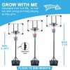 BestParts 5.4FT-7FT Adjustable Basketball Hoop with 32" Backboard & Wheels - 4 of 4