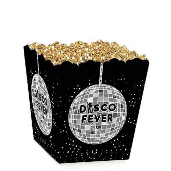 Big Dot of Happiness 70's Disco - Party Mini Favor Boxes - 1970s Disco Fever Treat Candy Boxes - Set of 12