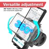 Vena Bike Phone Holder Motorcycle Phone Mount, Cell Phone Holder for Bike Phone Mount for Bicycle Handlebar, Scooter Motorcycle Phone Holder, Black - 2 of 4