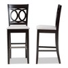 Set of 2 Carson Barstool - Baxton Studio - image 3 of 4