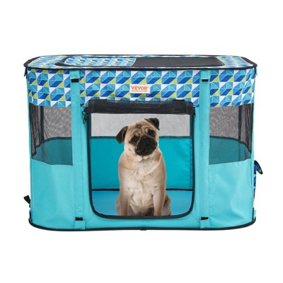 Munora 32"x24"x22" Foldable Pet Playpen, Portable Dog Playpen with Waterproof Fabric for Puppy & Cat