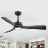 Airsurfer 52 Inch Ceiling Fans With Lights, Outdoor Ceiling Fans For Patios Waterproof , Ceiling Fans For Indoor Exterior Porch Commercial - 2 of 4