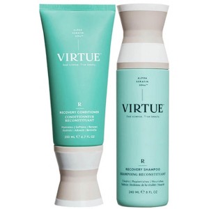 VIRTUE RECOVERY Shampoo (8 oz) & Conditioner (6.7 oz) Duo Set For Dry, Damaged and Coloured Hair Kit - 1 of 3
