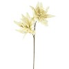 White Lily-Like Stems 41"H EVA Foam & Wire Floral Arrangement – Bendable Neutral Spring Decor (Set of 6) By Kalalou - 3 of 3