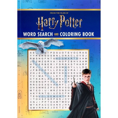 Harry Potter Word Search and Coloring Book - (Coloring Book & Word Search) by  Editors of Thunder Bay Press (Paperback)