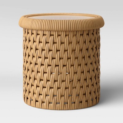 wicker side table target