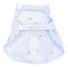 The Worthy Dog Embroidered Rubber Ducks Stripe Seersucker Adjustable Pet Dress - 2 of 3