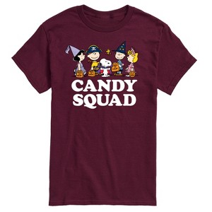 Men's - Peanuts - Candy Squad Short Sleeve Graphic T-Shirt - 1 of 4