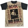 Men's ACDC No Bull Short Sleeve Costume T-Shirt - 2 of 4