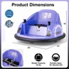 Infans 12V Electric 360° Spin Car Toy Ride on Bumper Car for Toddlers w/ Remote Control - 2 of 4