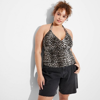Women's Halter Graphic Cami - Wild Fable™