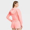 Women's Cropped Full Zip Hoodie Sweatshirt - Universal Thread™ - 2 of 4