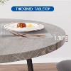 Whizmax Round Kitchen Chairs for 2 Modern Dining Room Table Set for Small Space - 3 of 4