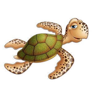 Beistle Jointed Sea Turtle, 3', (2/Pkg) Multicolored - 1 of 2