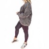 Women's Waffled Patch Acid Sweatshirt - Lime N Chili - 2 of 2
