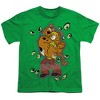 Scooby Doo Being Watched Kids T Shirt For Youth, Kelly Green - 2 of 4