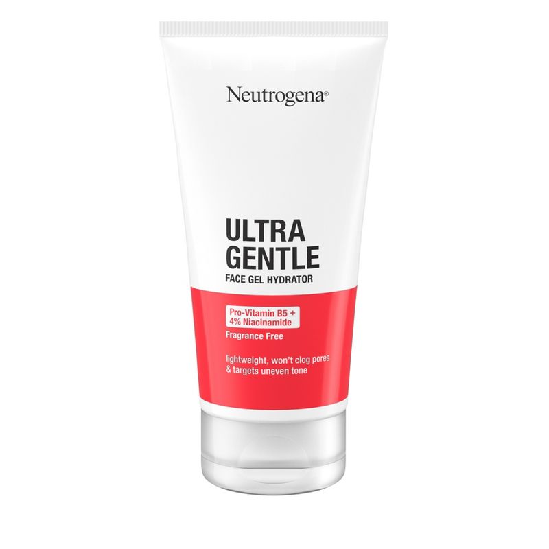 Neutrogena Ultra Gentle Face Gel Hydrator Moisturizer with Pro-Vitamin B5 for Acne-Prone Skin - Fragrance Free - 5.0 oz, 3 of 12
