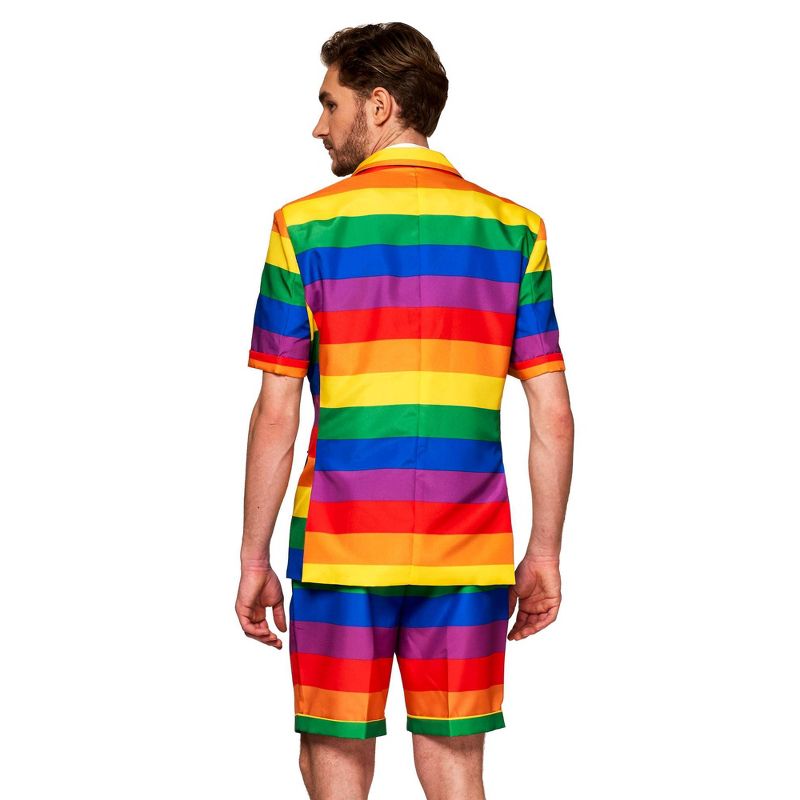 Suitmeister Men's Party Suit - Summer Rainbow - Multicolor, 2 of 6
