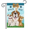 Briarwood Lane Everyday Garden Flag 12x18 For Outdoor Dogs Spoiled Here Garden Flag Flags For Outside - 2 of 3