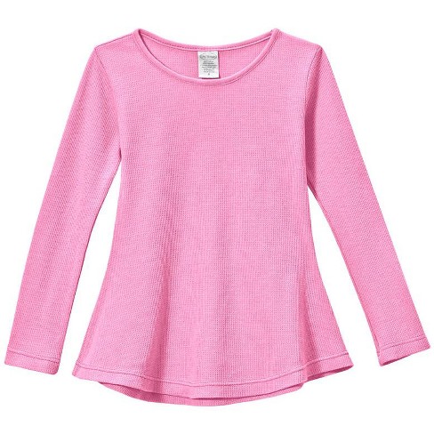 City Threads Usa-made Thermal Girls Soft & Cozy Long Sleeve Tunic