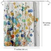 Americanflat 71" x 74" Shower Curtain, Spring Garden I by PI Creative Art - 2 of 4