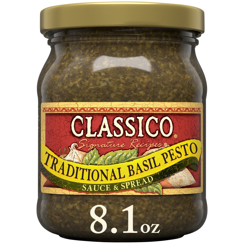 UPC 041129000052 product image for Classico Signature Recipes Traditional Basil Pesto - 8.1oz | upcitemdb.com