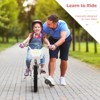 Infans 18" Kids Bike Toddlers Adjustable Freestyle Bicycle w/ Training Wheels - 3 of 4