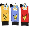 Seven Times Six Star Trek The Original Series Uniform Adult Crew Socks - image 2 of 4