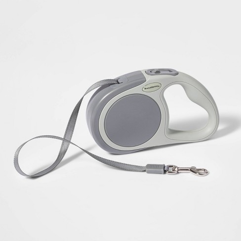 Reflective Retractable Dog Leash - Gray - Boots & Barkley™ : Target