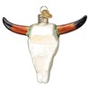 Old World Christmas Blown Glass Ornament for Christmas Tree, Southwestern Steer Skull - 3 of 4