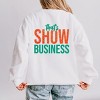 That's Show Business Puff/Glitter - Womens Lightweight Garment Dyed Sweatshirt - 3 of 3