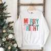Simply Sage Market Women's Graphic Sweatshirt Merry and Bright Colorful - 3 of 4