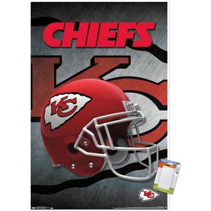 Trends International NFL Kansas City Chiefs - Helmet 16 Unframed Wall Poster Prints - 1 of 4