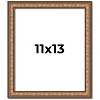 PosterPalooza | Photo Size Slim Profile Gold Picture Frame - UV Acrylic, Foam Board Backing, Hanging Hardware - 2 of 4