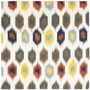 Dhurries DHU648 Hand Woven Area Rug  - Safavieh - 1 of 4