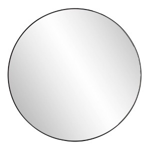 Howard Elliott Van Buren Stainless Steel Framed Mirror - 1 of 4