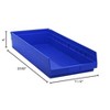 Quantum Storage Systems Economy Shelf Bin, 23-5/8"W X 11-1/8"D X 4"H - 2 of 2